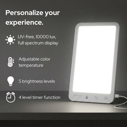 Full Spectrum SAD Therapy Lamp