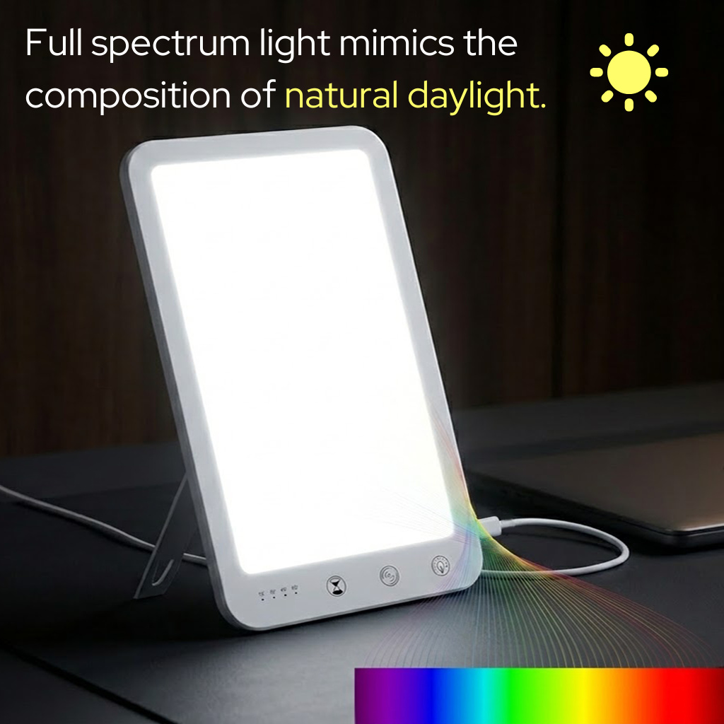 Full Spectrum Sunlight Therapy Lamp